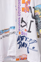 VINTAGE T-SHIRT REMODELED INTO A SHIRT