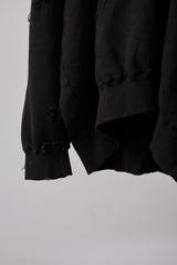 MELTED DAMAGE HOODIE / REFLECTED CHARACTER