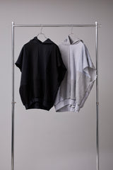 CUT-OFF HOODIE REMODELED FROM MASS-PRODUCED SWEATSHIRT