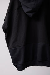CUT-OFF HOODIE REMODELED FROM MASS-PRODUCED SWEATSHIRT