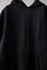 CUT-OFF HOODIE REMODELED FROM MASS-PRODUCED SWEATSHIRT