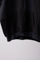 CUT-OFF HOODIE REMODELED FROM MASS-PRODUCED SWEATSHIRT