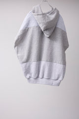 CUT-OFF HOODIE REMODELED FROM MASS-PRODUCED SWEATSHIRT