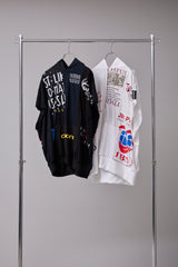 CUT-OFF HOODIE REMODELED FROM VINTAGE T-SHIRT