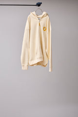 GLITCH EMBROIDERY DISTRESSED HOODIE/BTC