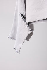 SEAMLESS DEFORMED DOLMAN SLEEVE/RIB