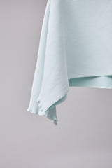 SEAMLESS DEFORMED DOLMAN SLEEVE/RIB