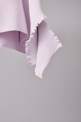 SEAMLESS DEFORMED DOLMAN SLEEVE/RIB