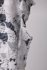 SEAMLESS DEFORMED THIN KNIT/COMPLEX