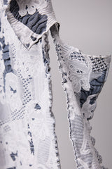 SEAMLESS DEFORMED THIN KNIT/COMPLEX