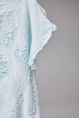 SEAMLESS DEFORMED THIN KNIT/COMPLEX