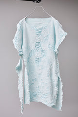 SEAMLESS DEFORMED THIN KNIT/COMPLEX