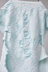 SEAMLESS DEFORMED THIN KNIT/COMPLEX