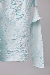 SEAMLESS DEFORMED THIN KNIT/COMPLEX