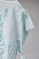 SEAMLESS DEFORMED THIN KNIT/COMPLEX