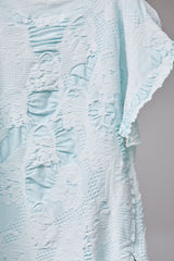 SEAMLESS DEFORMED THIN KNIT/COMPLEX