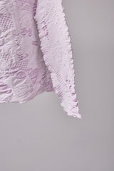 SEAMLESS DEFORMED THIN KNIT/COMPLEX