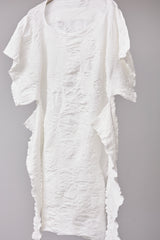 SEAMLESS DEFORMED THIN KNIT/COMPLEX