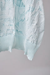 SEAMLESS DEFORMED KNIT VEST/COMPLEX