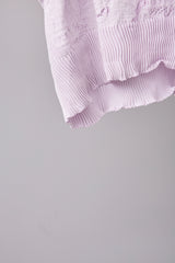 SEAMLESS DEFORMED KNIT VEST/COMPLEX