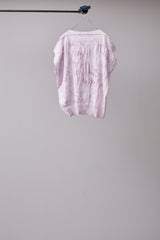 SEAMLESS DEFORMED KNIT VEST/COMPLEX