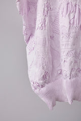 SEAMLESS DEFORMED KNIT VEST/COMPLEX