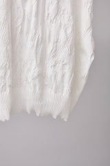 SEAMLESS DEFORMED KNIT VEST/COMPLEX