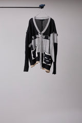 REVERSIBLE DISTRESSED SUMMER KNIT CARDIGAN/CHARACTER/ATOZ