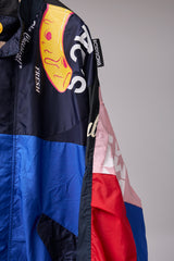 PATCHWORK MIL COAT MADE BY DISASSEMBLING AND RECONSTRUCTING SPORTS JACKET