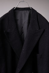 SEQUINED TWEED BIG JACKET