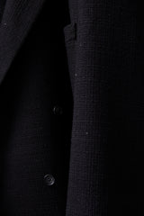 SEQUINED TWEED BIG JACKET