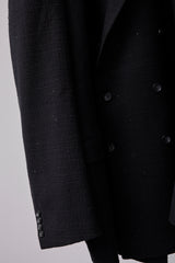 SEQUINED TWEED BIG JACKET