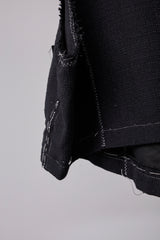 SEQUINED TWEED HAND STITCHED BASTING VEST