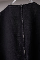 SEQUINED TWEED HAND STITCHED BASTING VEST