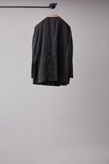 ITALIAN-MADE LUXURY FABRIC HAND-STITCHED BASTING JACKET