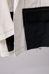 SUPER WATER REPELLENT CHINO CLOTH HAND STITCHED BASTING JACKET