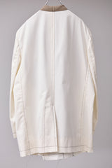 SUPER WATER REPELLENT CHINO CLOTH HAND STITCHED BASTING JACKET