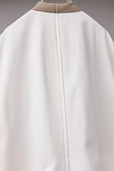 SUPER WATER REPELLENT CHINO CLOTH HAND STITCHED BASTING JACKET