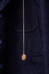 REFLECTIVE DENIM CROPPED JACKET