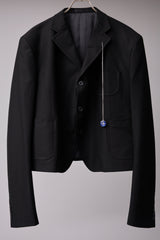 SUPER WATER REPELLENT CHINO CLOTH CROPPED JACKET