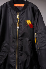 GLITCH EMBROIDERY DAMAGE MA1/DRUKQS