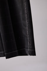 ITALIAN-MADE LUXURY FABRIC HAND-STITCHED BASTING TROUSERS