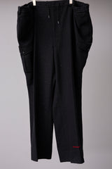 SEQUINED TWEED THE LARGEST CARGO TROUSERS