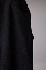 SEQUINED TWEED THE LARGEST CARGO TROUSERS