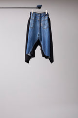 W SHORTS / VINTAGE DENIM RECONSTRUCTION