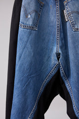 W SHORTS / VINTAGE DENIM RECONSTRUCTION