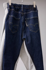 W SHORTS / VINTAGE DENIM RECONSTRUCTION