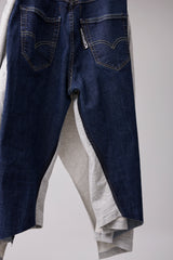 W SHORTS / VINTAGE DENIM RECONSTRUCTION