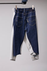 W SHORTS / VINTAGE DENIM RECONSTRUCTION