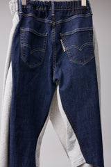 W SHORTS / VINTAGE DENIM RECONSTRUCTION